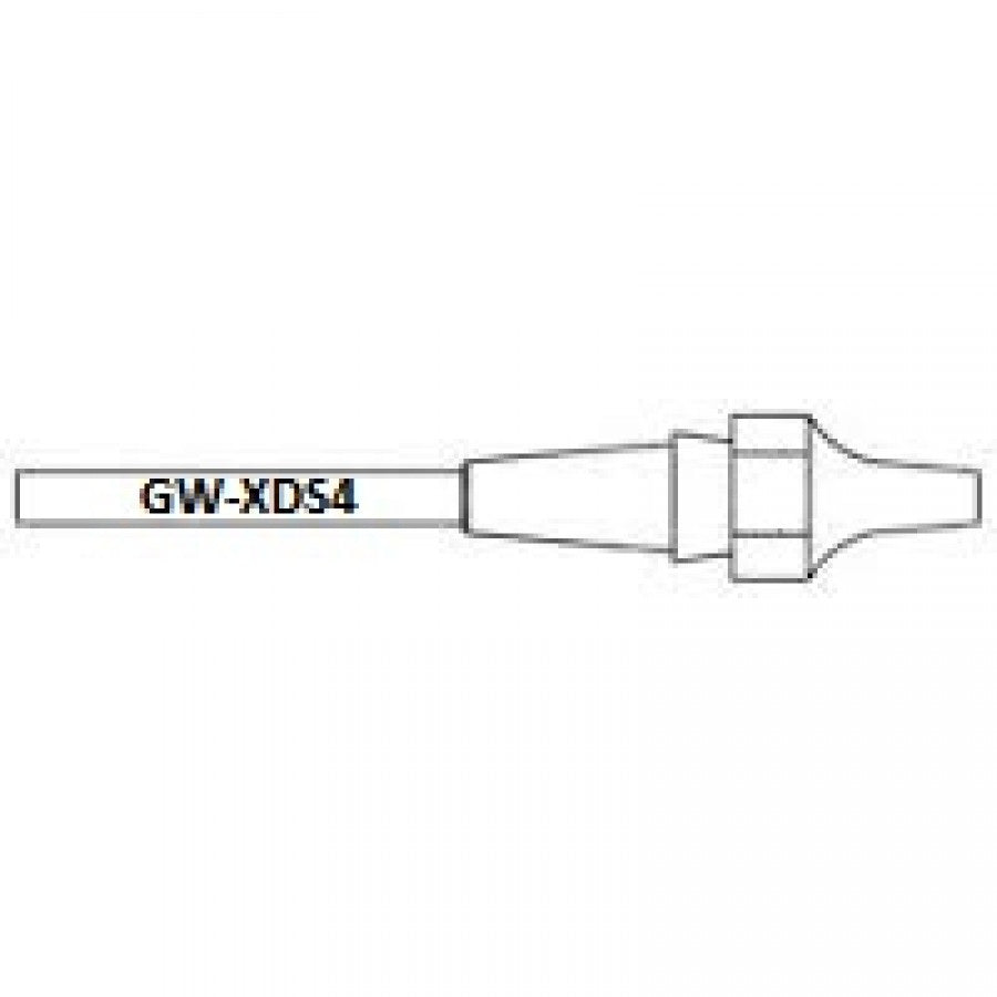 XDS4 - Nozzle - Inner Ø 1,2 mm Outer Ø 2,5 mm Nozzle Length 10,5 mm XDS4 - Nozzle - Inner Ø 1,2 mm Outer Ø 2,5 mm Nozzle Length 10,5 mm